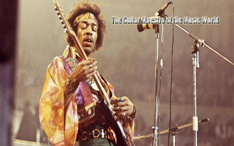 Jimi Hendrix Sang Maestro Gitar Dunia Musik