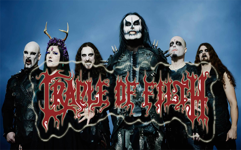 Cradle of Filth Pilar Musik Extreme Metal